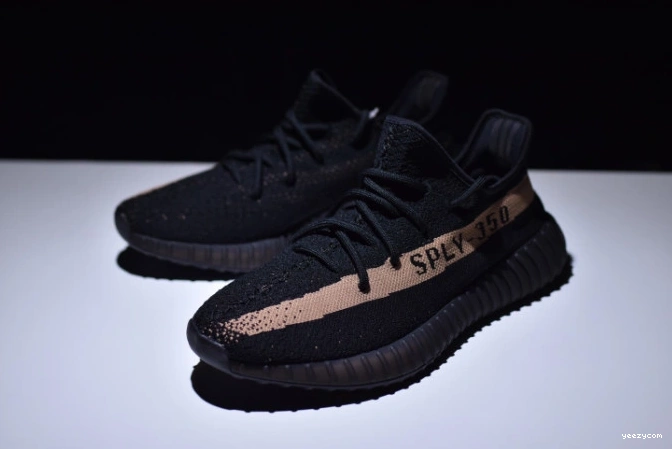Yeezy Copper Boost Adidas V2 350 BY1605 Black 0805